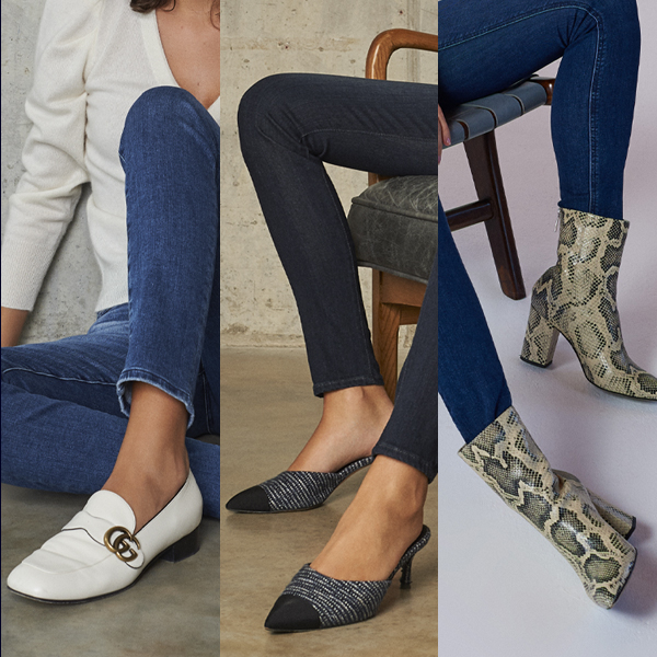 What shoes do I wear with skinny jeans?